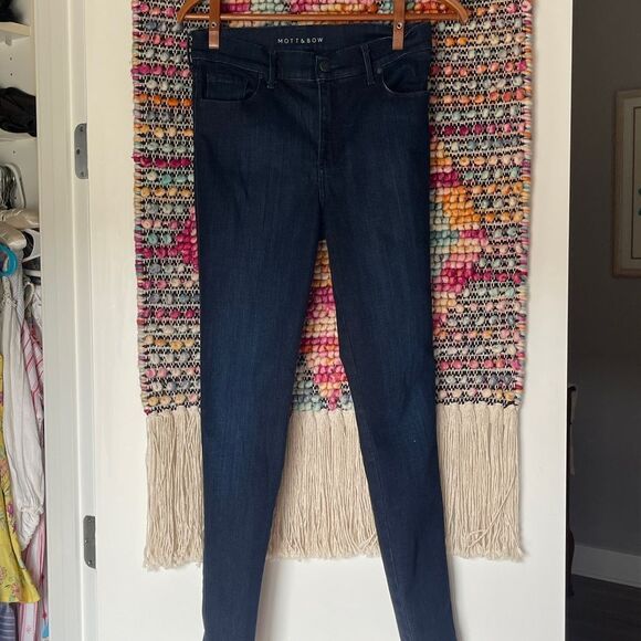 Women's Dark Blue Jeans - Picture 1 of 6
